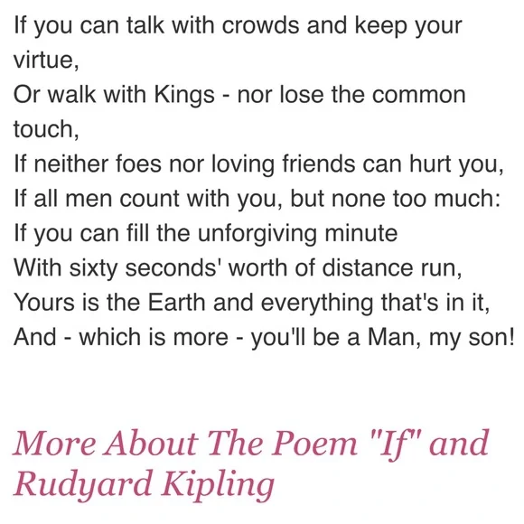 "Don't lie, and don't do what you hate” - Picture 4 of 4